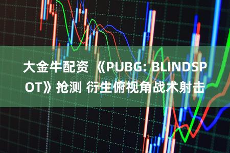 大金牛配资 《PUBG: BLINDSPOT》抢测 衍生俯视角战术射击