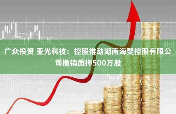 广众投资 亚光科技：控股推动湖南海斐控股有限公司撤销质押500万股