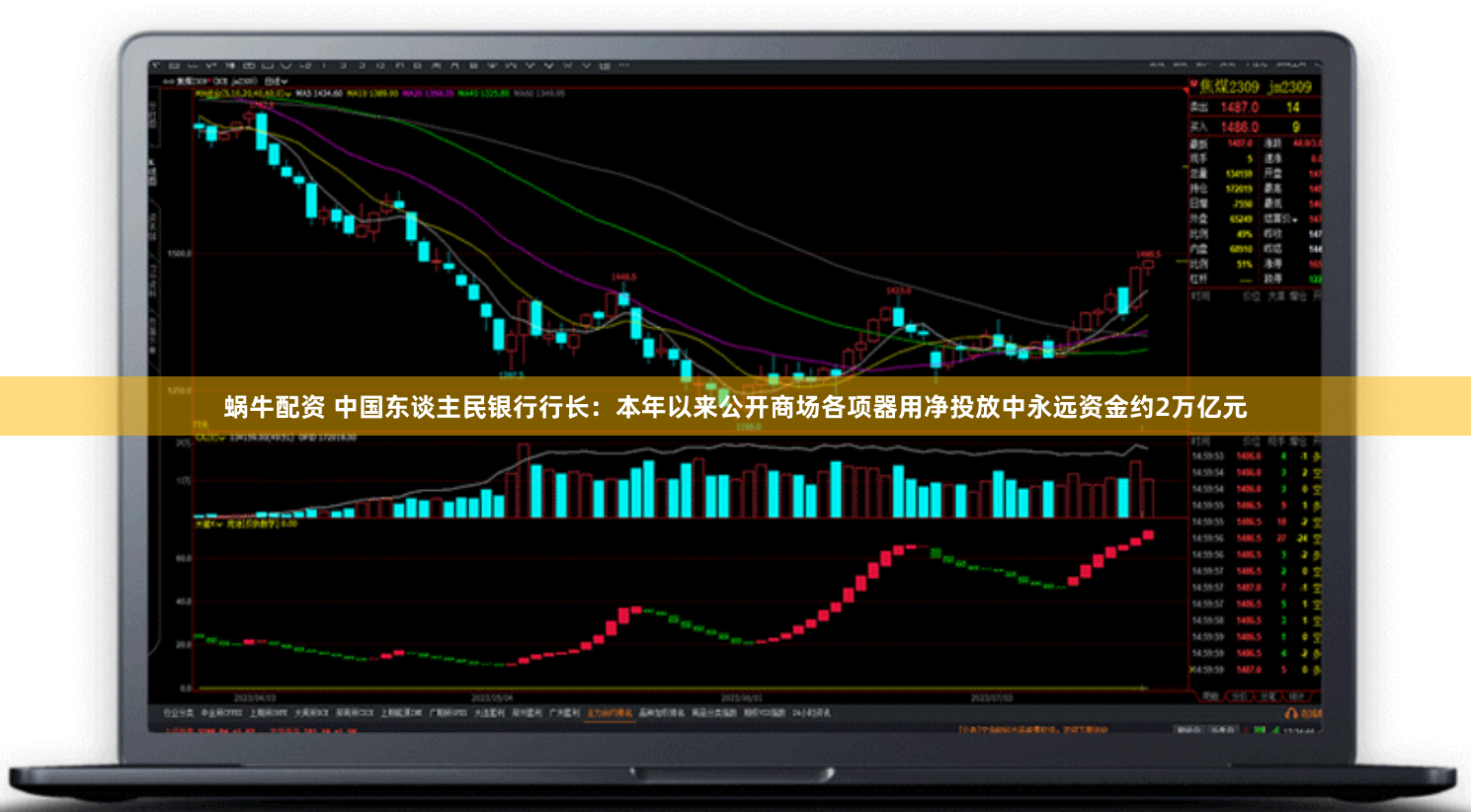 蜗牛配资 中国东谈主民银行行长：本年以来公开商场各项器用净投放中永远资金约2万亿元
