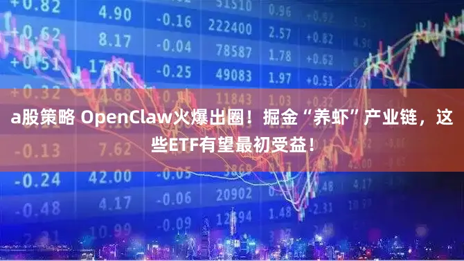 a股策略 OpenClaw火爆出圈！掘金“养虾”产业链，这些ETF有望最初受益！