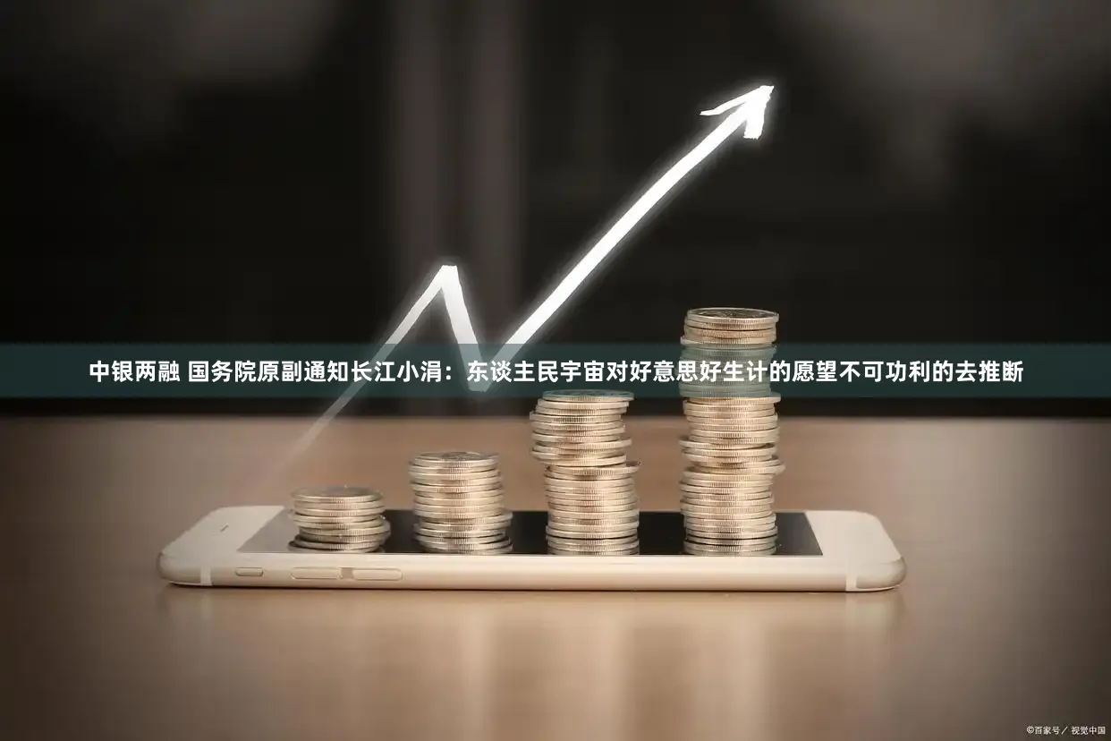 中银两融 国务院原副通知长江小涓：东谈主民宇宙对好意思好生计的愿望不可功利的去推断
