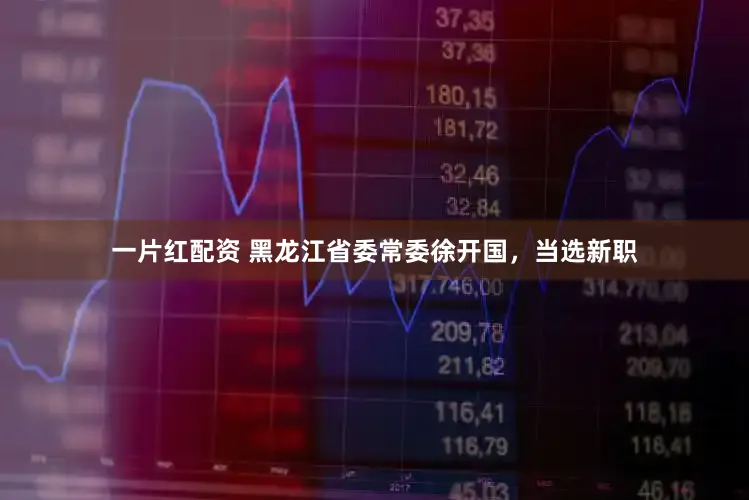 一片红配资 黑龙江省委常委徐开国，当选新职