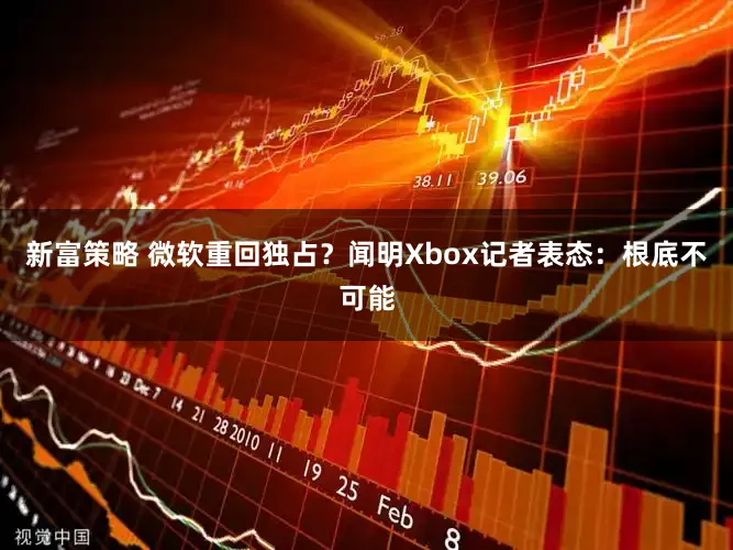 新富策略 微软重回独占？闻明Xbox记者表态：根底不可能